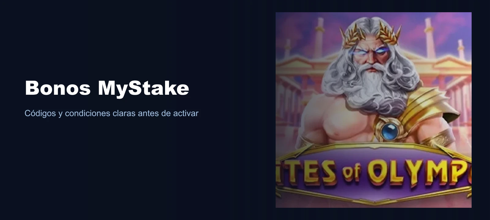 Bonos MyStake